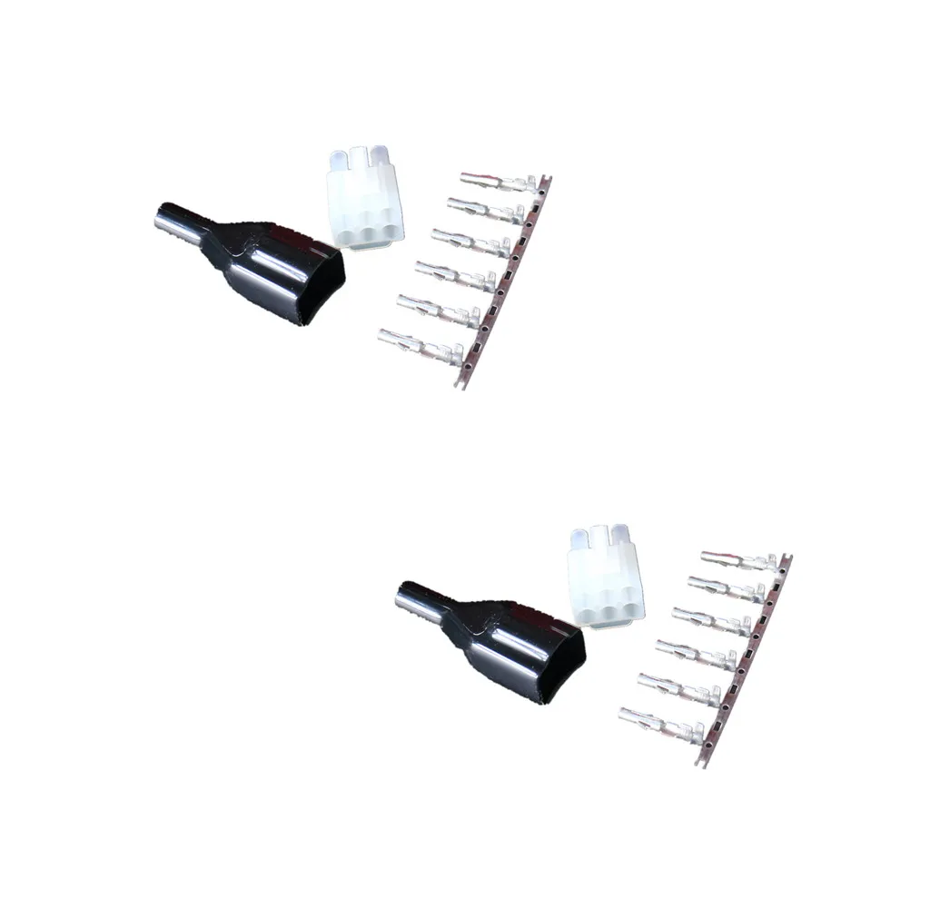 Connettore Per Cavo Presa Di Corrente 2 Pin 6 P 6 Pin Per Radio Kenwood Ts50 Ts120 Ts130 Ts140 Ts180 Ts430 Ts440 Ts450 Ts570 Ts870