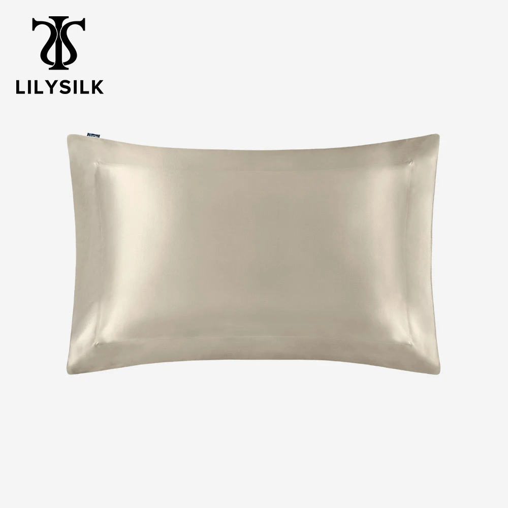LILYSILK 100 Mullbery Silk Pillowcase for Hair 100 22 Momme Oxford
