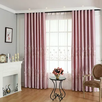

Modern Simple Jacquard Shading Curtains for Living room Dining Room Bedroom. 100% Polyester