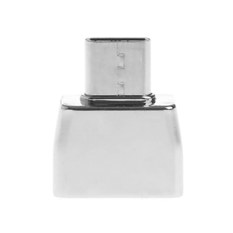 

USB Female To Type C 3.1 OTG Male Data Adapter For Samsung S8 LG G6 OnePlus 2 3 DXAC
