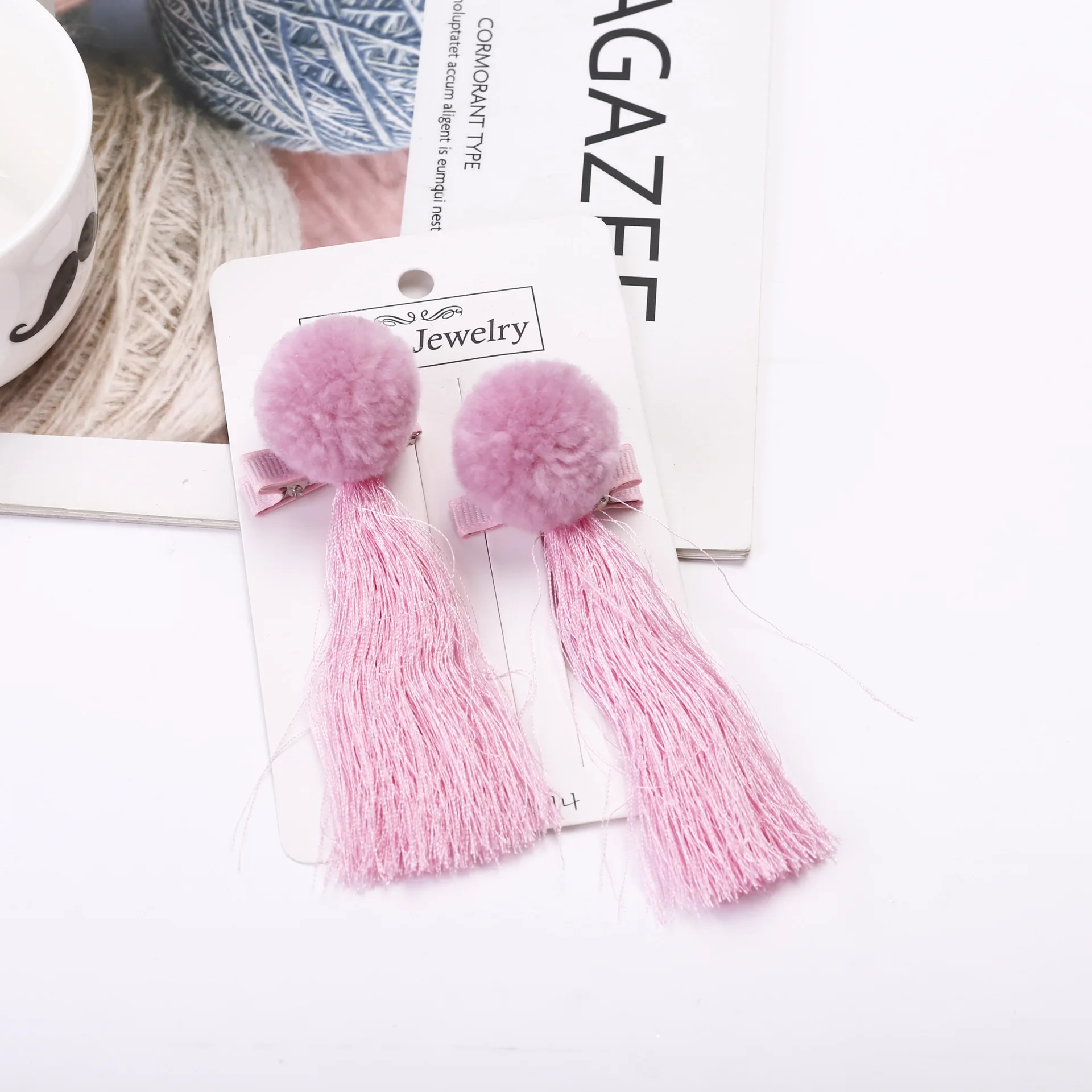 Детские ретро заколки для волос, детская заколка для девочек, заколки для волос, заколки для волос с кисточками в китайском стиле, аксессуары для волос