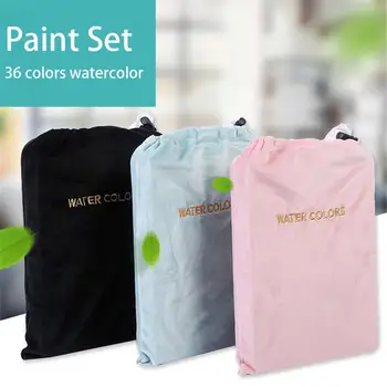 

Art Supply 36 Color Watercolor Artist Paint Set With Plastic Palette Lid Case Paintbrush for Watercolor Artist Paint Set