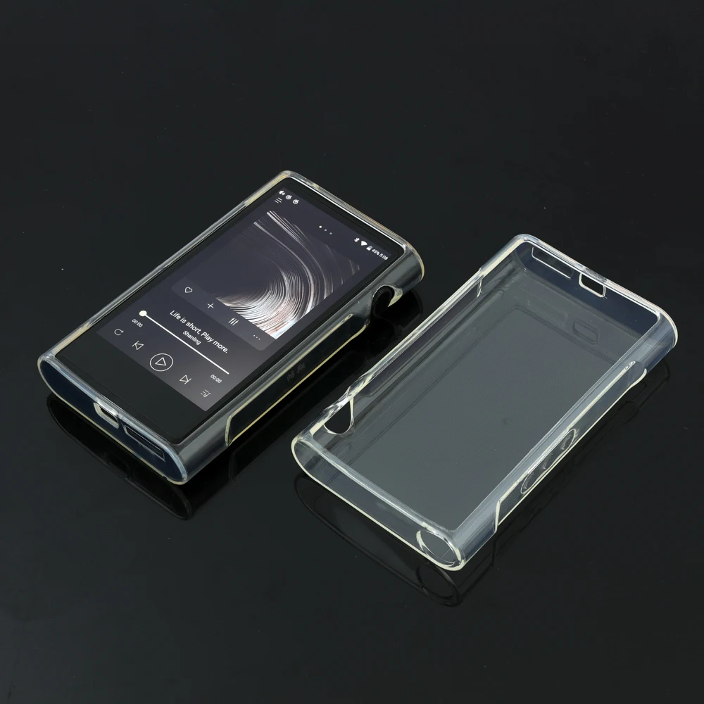 Music Player Case Soft TPU Clear Protective Skin Case Cover for Shanling M8 Music Player