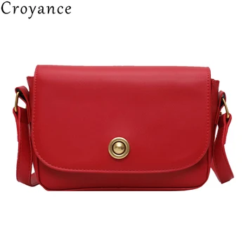

Croyance 2020 New Arrival Women Shoulder Bag Crossbody Flap Bags PU Leather Messenger Bag Handbags Small Phone Purse