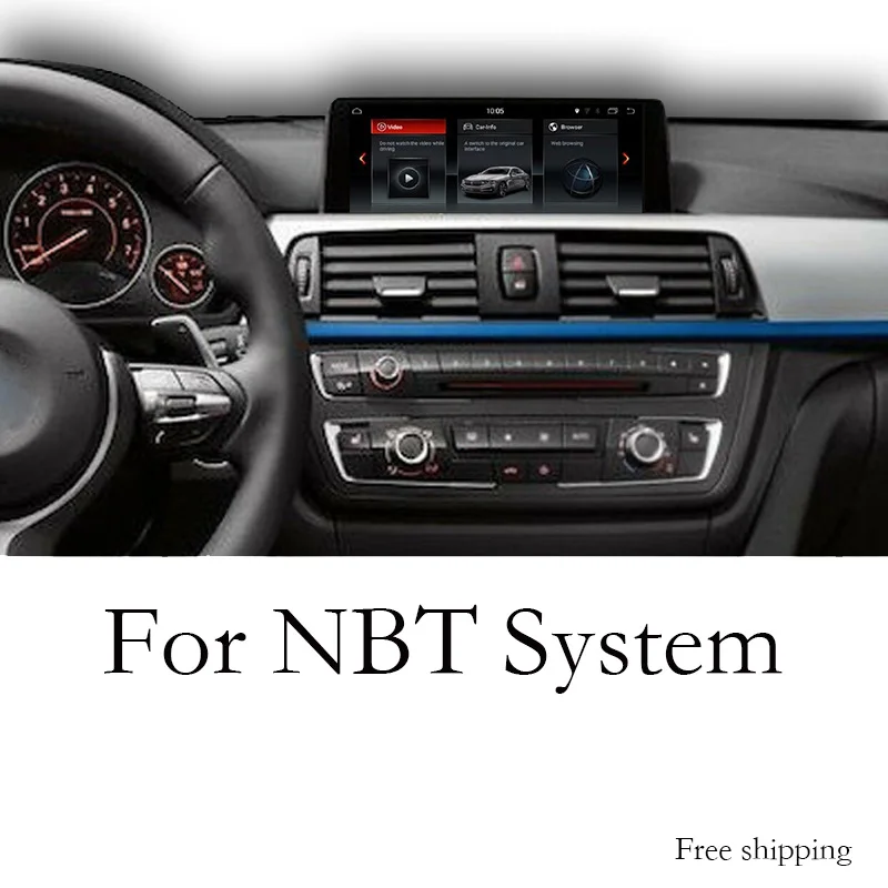 Liandlee Car Multimedia GPS Audio Radio Stereo For BMW 1 Series F20 F21 2011~2019 CarPlay TPMS For NBT System Navigation NAVI