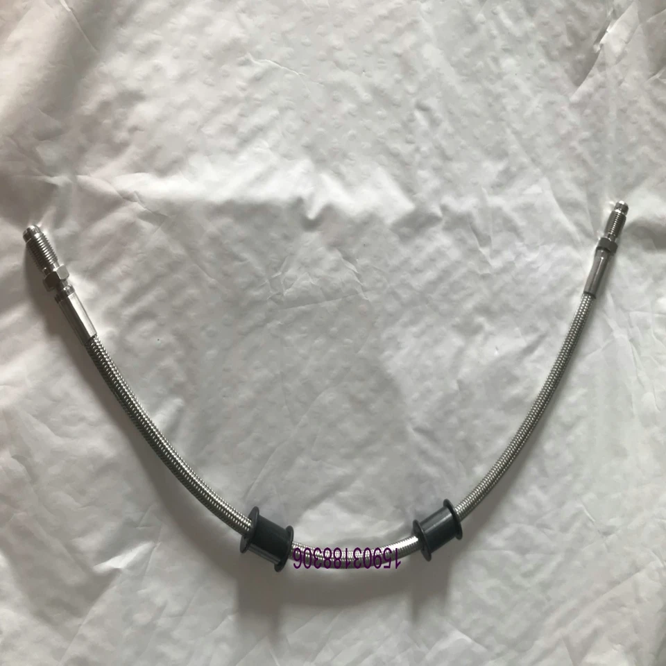 AN -3 AN3 3AN Tubo Freno In PTFE Intrecciato In Acciaio - Foto 4