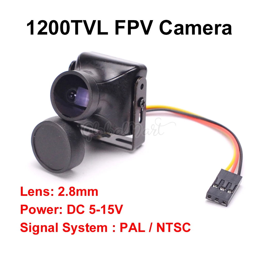 High Definition 1200TVL COMS Camera 2.8mm Lens PAL / NTSC FPV for RC Drone Quadcopter QAV250 QAV-X | Игрушки и хобби