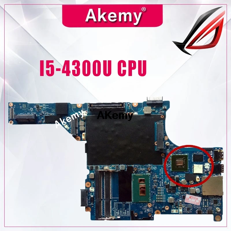 

FOR DELL Latitude E5440 Laptop Motherboard WITH I5-4300U CPU CN-08XGRY 08XGRY 8XGRY VAW30 LA-9832P DDR3L Test ok