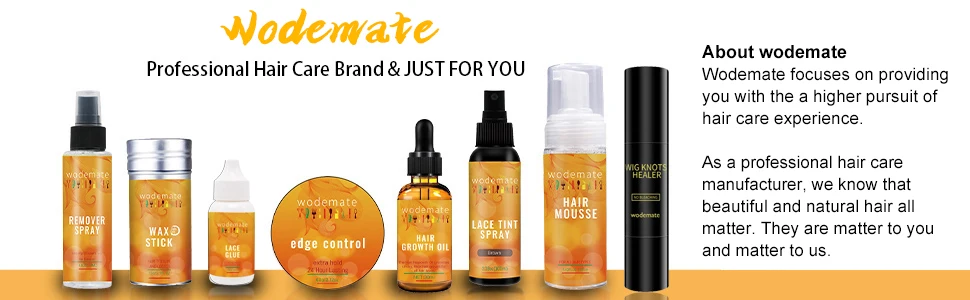 Crescimento do Cabelo Cuidados com o Cabelo para Homens Wodemate Gengibre Soro Óleo Essencial Rápido Natural Perda Tratamento Reparação Danificado 1 Floz 12 High Quality Apliques e perucas