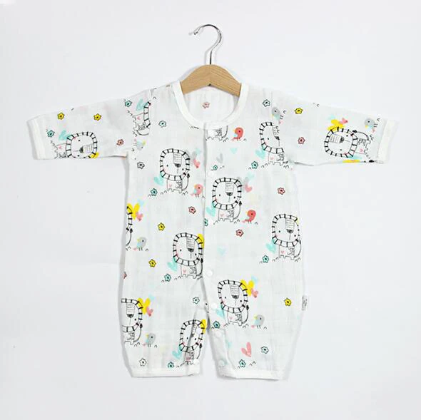 BMT060A Bekamile/костюм для новорожденных; комбинезоны для мальчиков и девочек; нижнее белье; одежда с мультяшным принтом; летняя дышащая одежда; BMT060 - Цвет: BMT060A