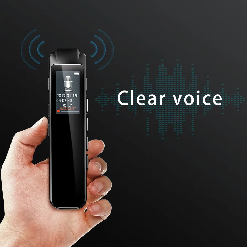 Yulass 8 ГБ USB диктофон маленький черный бизнес портативный MP3, WMA USB 2,0 диктофон с проигрывателем