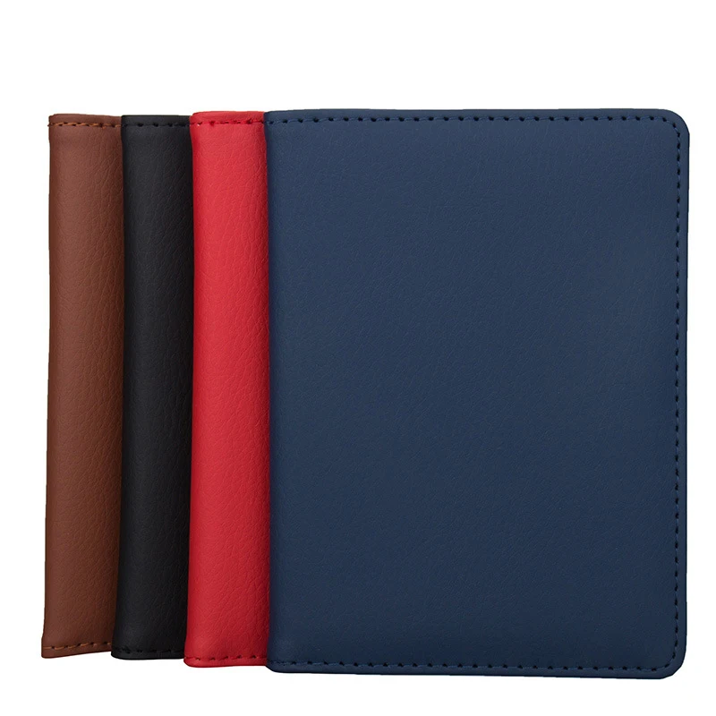 

New Solid color Travel Passport Holder Passport Covers ID Card Ticket Pouch Bag Protector Organize
