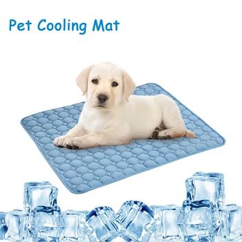 

3 Layers Breathable Summer Pet Cooling Mats for Dogs Bed for Dogs Cats Cool Sofa Cushion Mattress Bed Blanket S/M/L/XL
