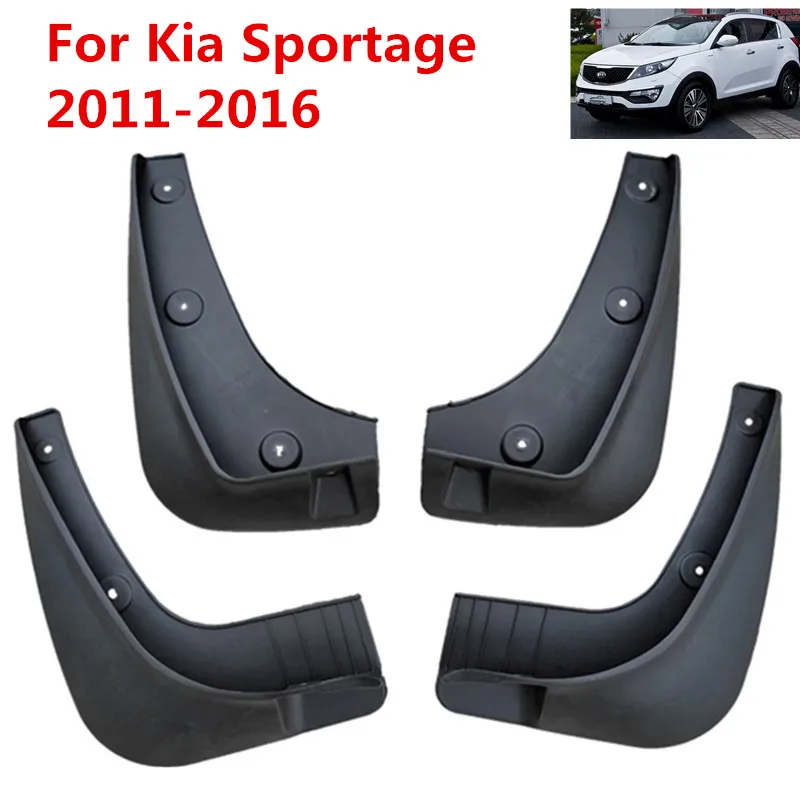 Брызговики для автомобиля Kia Sportage 2011 2016 брызговики передних и задних крыльев