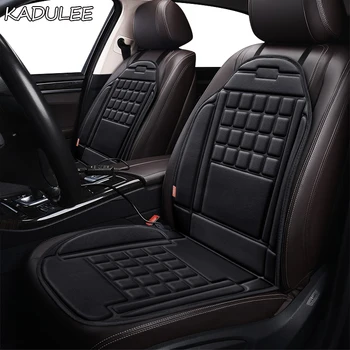 

KADULEE 12V Heated car seat cover for BMW all models e39 e39 f11 f30 f10 x1 x2 x4 x3 e46 x5 x6 e70 winter cushions car styling