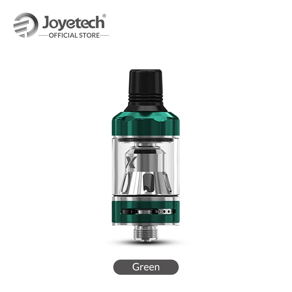 Joyetech превышает X распылитель 1,8 мл бак с EX 1.2ohm катушка подходит с EX-M 0.4ohm/EX 0.5ohm Катушка Для превышения X комплект - Цвет: Зеленый