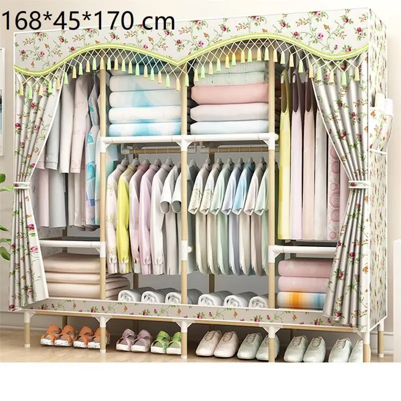 MODEL P Moveis Para Casa Gabinete Penderie mobiliya Kleiderschrank Ropero De Dormitorio Closet Mueble мебель для спальни шкаф - Цвет: MODEL P