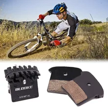 

Black Brake Pads BLOOKE Metal Ceramic Cooling Fin Disc Brake Pads For Shimano-J02A SLX XTR M8000 Cycling Bike Part Accessories