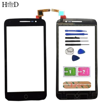 

Mobile Touch Screen Glass For Alcatel One Touch Pop 2 OT7043 7043 7043Y 7043A 7043E 7043K Digitizer Panel Sensor Tools 3M Glue