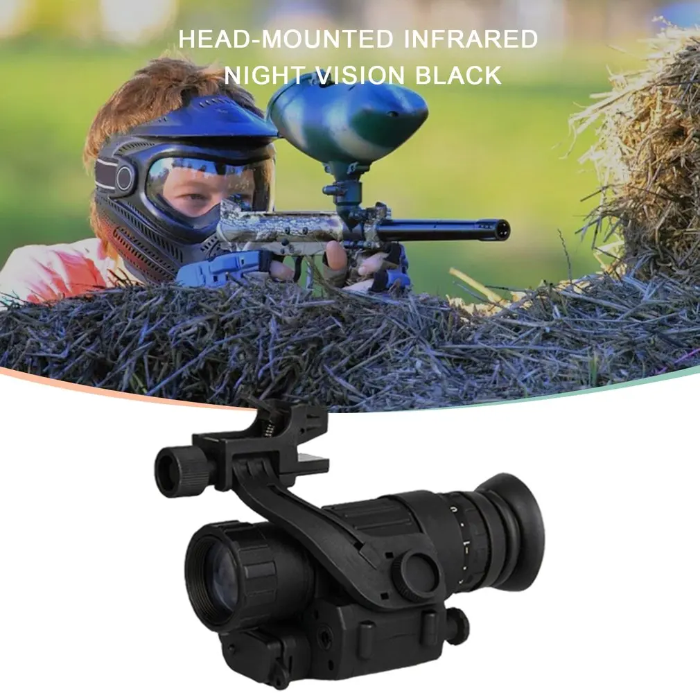 Night Vision Monocular Night Hunting Scope Sight Riflescope Night Vision Binoculars Optical Night Sight IR Illumination Helmet