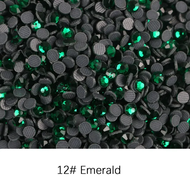 1000 Gross 140,000Pcs  bulk Wholesale Big Pack DMC Hotfix Rhinestones   Crystal Glass  Better Stone With Glue On Stones 12