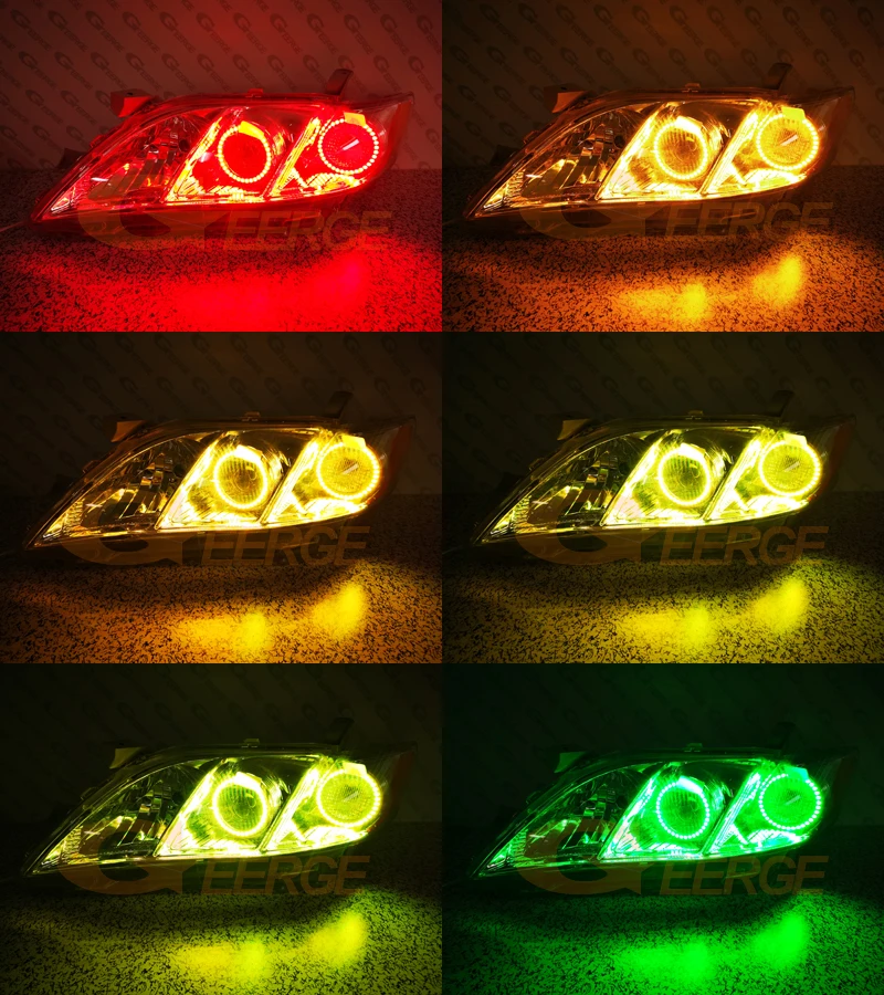 Для Toyota Camry V40 pre facelift 2006 2007 2008 2009 RF remote Bluetooth APP многоцветный ультра яркий RGB