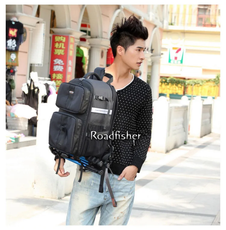 Professional dslr Camera Backpack Canon Nikon Bag SP-SY09-8