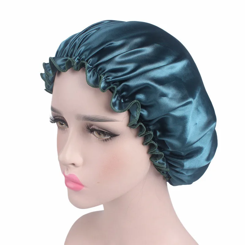 Jual Satin Hair Cap Bonnet Night Sleep 