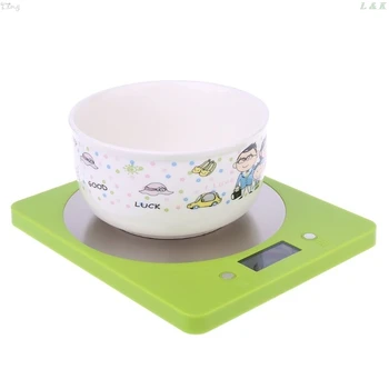 

5kg Digital Kitchen Weighing Scale Electronic Cooking Balance Scales g/oz/lb/ml L29K