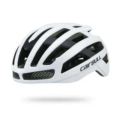 Белый Крутой велосипедный шлем CAIRBULL VELOPRO MTB дорожный велосипедный ультралегкий шлем TT дышащий гоночный велосипедный шлем Casco Ciclismo - Цвет: Белый