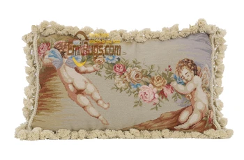 

bouquet knot pillow angel rose handmade s for christ vintage luxury villa-style homeyk2018-10 30x50gc165neecusyg15