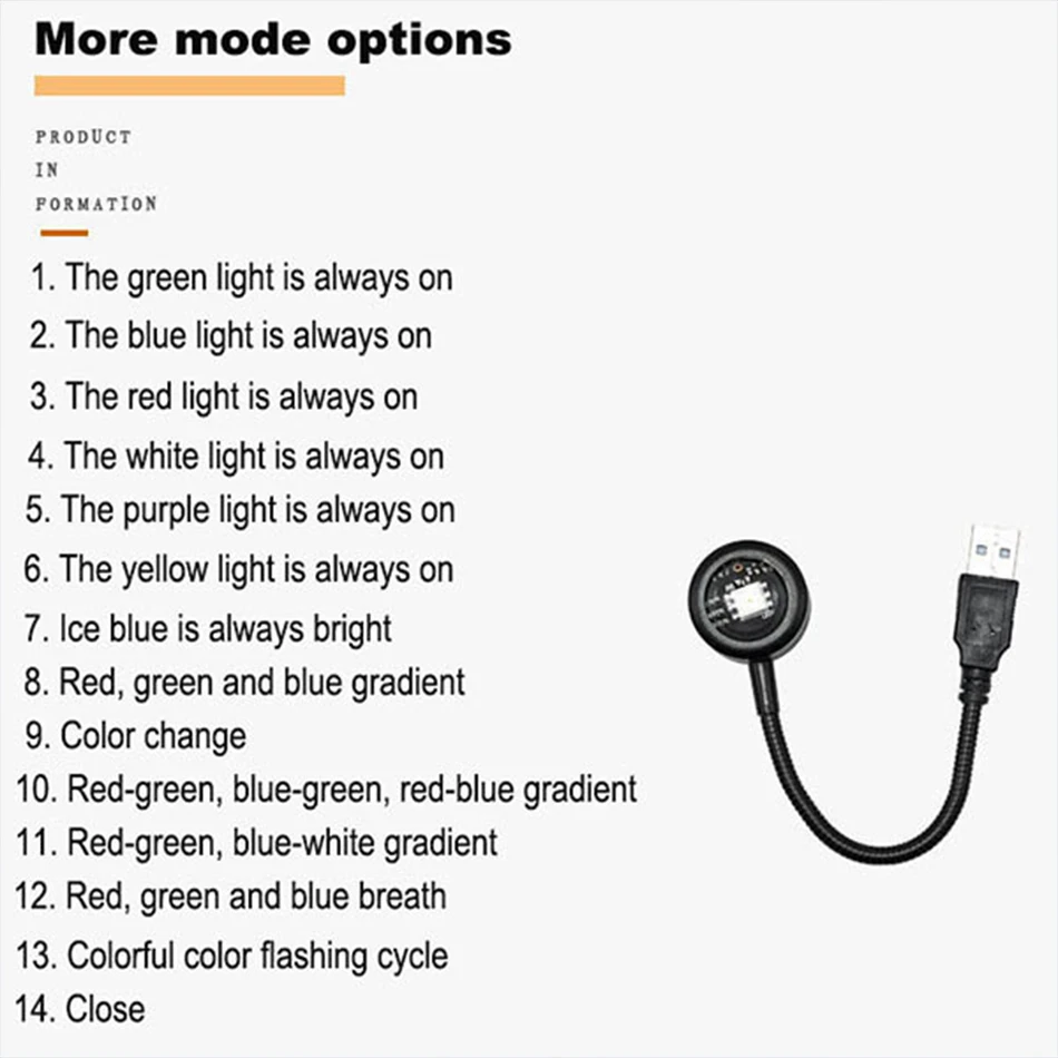USB Sunset Lamp Multicolor Projector Mood Light Living Room Bedroom Night Light Room Decor Bar Atmosphere Photography Background images - 6