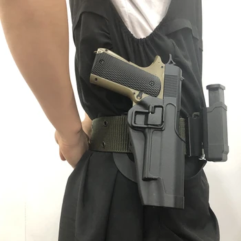 

Tactical Army Gun Holster CQC Colt 1911 Holster Outdoor Hunting Shooting Military Airsoft Right Hand Belt Gun Pistol Holster