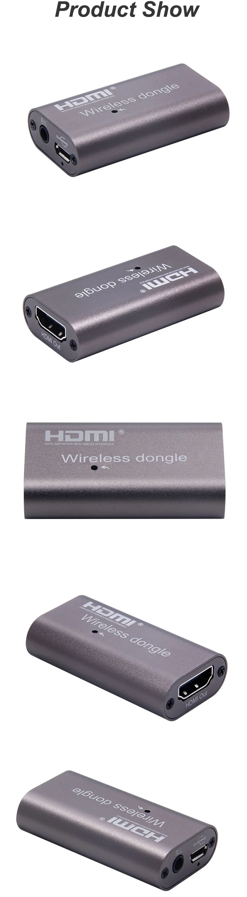 Wireless Wifi HDMI Display Adapter TV Stick Receiver Mirror Screen To TV for IPhone X 11 12 Pro for Xiaomi Huawei Android Phone