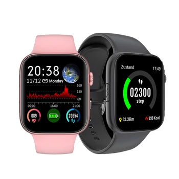 

Smart Watch Men Women Bluetooth 1.54 inch Touch Smartwatch for Android IOS Clock Fitness Tracker Blood Pressure Smart Bracelet