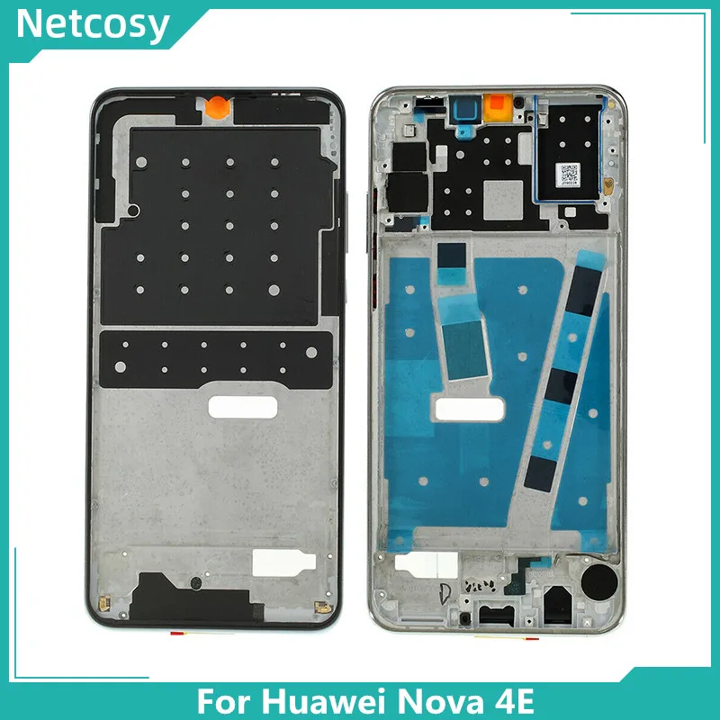 Для huawei Nova 4 4i 4e средняя Рамка Замена для huawei Nova 4E ободок средней рамки корпуса крышка для huawei Nova 4 4i