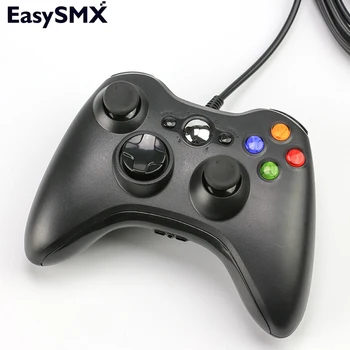 

EasySMX Game Controller For Xbox 360 Wired Gamepad Joystick Controle Joypad Vibration Controller For Xbox 360 PC Windows 7/8/10