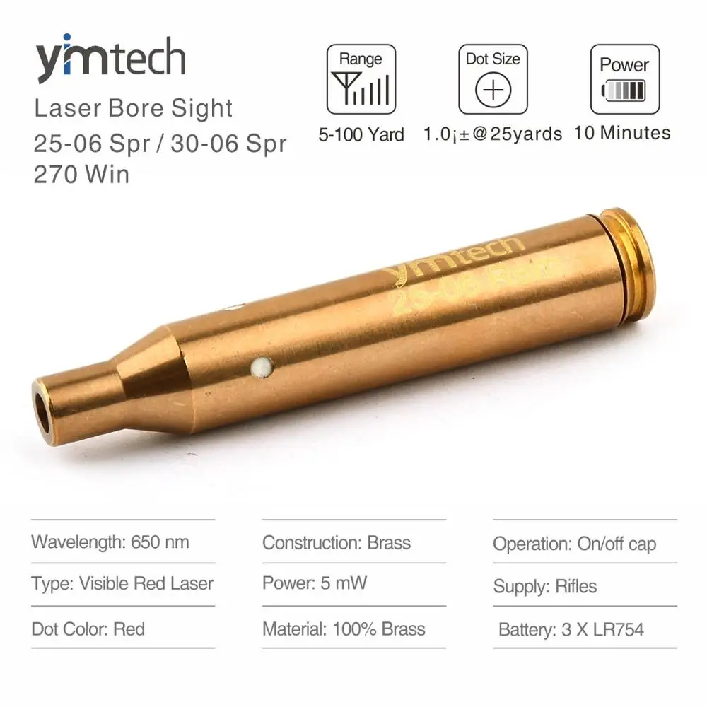 Cena 25 06 bore sight 30 06 Spr 270Win celownik laserowy kaseta Boresighter Bore Sighter Hunt Rifle Bullet akcesoria pistolety