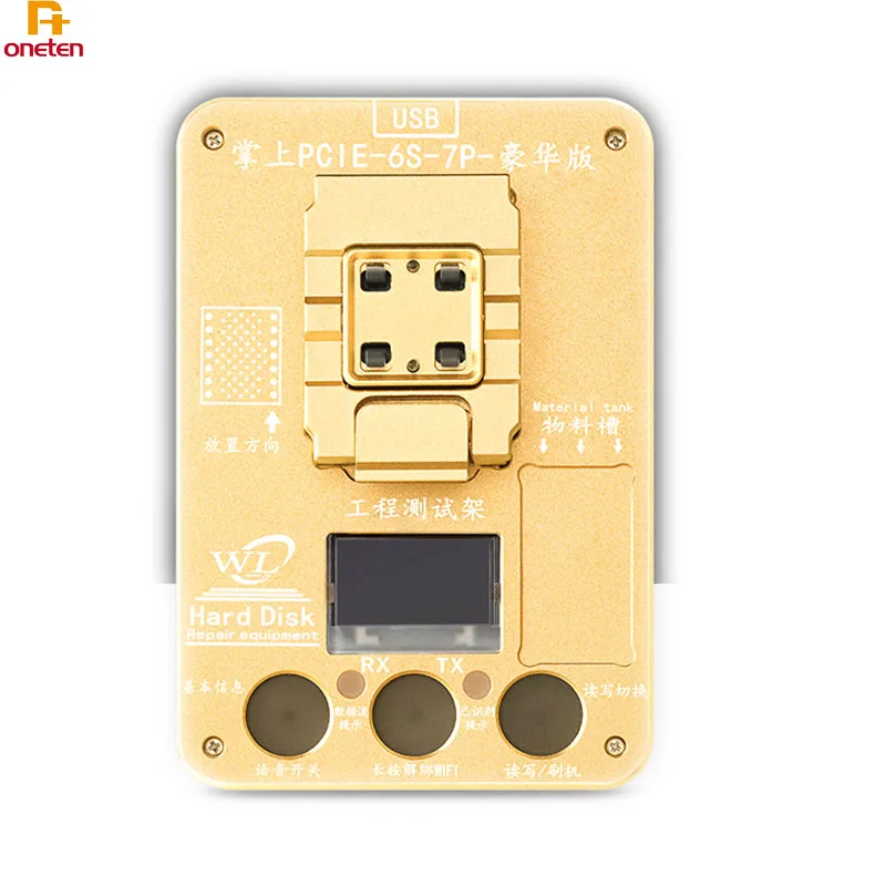 WL PCIE NAND Программист для чтения данных для iPhone11pro XR XS 8G 8P 7P 7 6SP 6G 5S HDD серийный номер SN инструмент для IPAD Pro программист