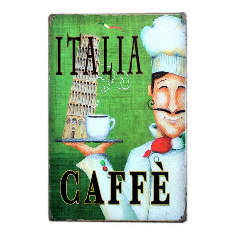 05400 Коробка с надписью Coffee знак винтажная табличка бар металлический плакат для кафе украшение паба ретро настенные тарелки декорации Декор для дома 20x30 см - Цвет: 05400