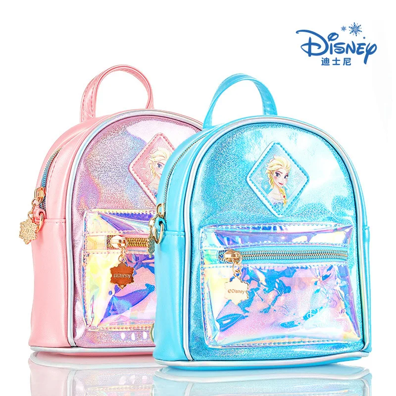 

Genuine Disney Frozen backpack Elsa Anna Kids 2 ways Shoulder bag Children girl bag High Quality Christmas gift toy