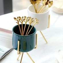 Светильник Nordi и экстравагантная ложка-вилка для фруктов, кухонная посуда, керамическая банка из нержавеющей стали