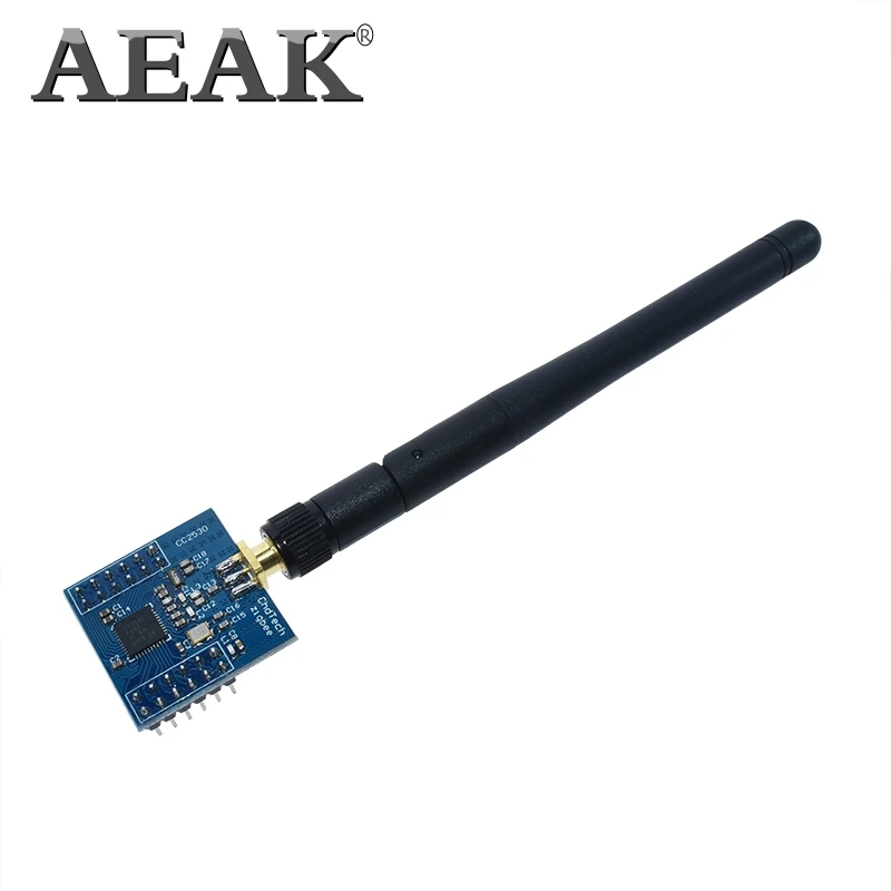 AEAK Zigbee CC2530 Zigbee модуль UART Беспроводная основная плата макетная плата CC2530F256 беспроводной модуль последовательного порта 2,4 ГГц