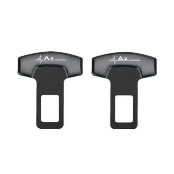 

Car Styling for Audi A4 b6 b8 b7 b9 b5 Accessories Car Belt Buckles Car Safty Belt Alarm Canceler Stopper 2PCS