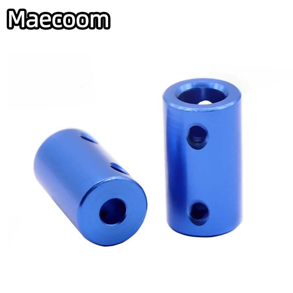 블루 합금 커플 드라이브 샤프트 커플링 풀 커플러, Rc 보트 변속기, DIY 부품 스테퍼 모터 액세서리, 5 개, D14L25, 5mm, 8mm