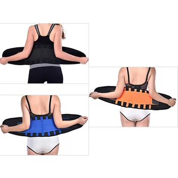 

1Pcs Adjustable Neoprene Double Pull Lumbar Support Lower Back Belt Brace Pain Relief Band Waist Belt XS-XXL Size