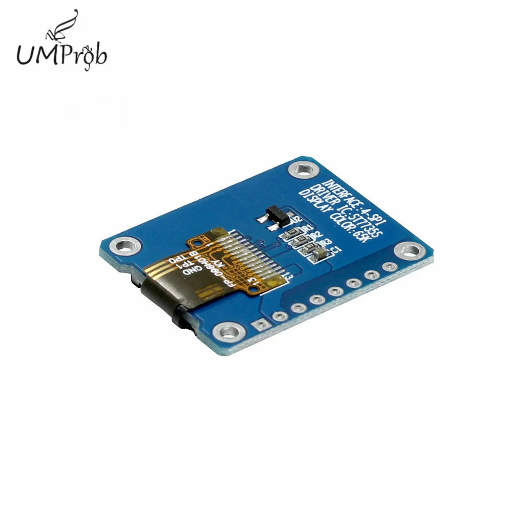 7 контактный IPS SPI HD 65K полноцветный ЖК модуль ST7735 Drive IC 80*160 дисплей не OLED 0 96