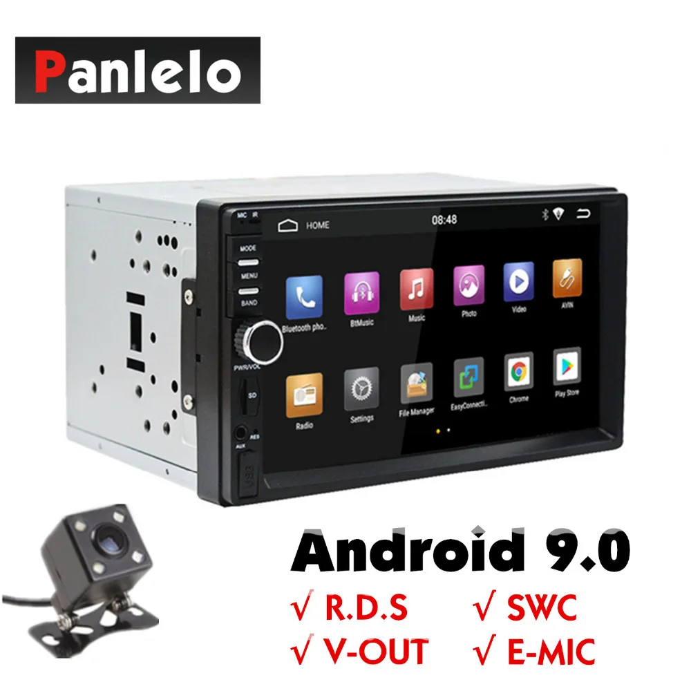Perfect 2 Din Android 9 GPS Navigation Car Stereo 7" 1024*600 Touch Screen 1GB+16GB Car Radio Autoradio Wifi Bluetooth FM USB Car Audio 0