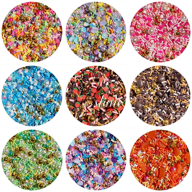 500g/bag Slime Additives Supplies Bingsu Beads Accessories Diy Sprinkles  Decorfor Fluffy Clear Crunchy Slime Clay - Modeling Clay/slime - AliExpress