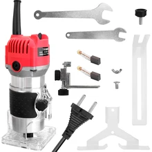 Aparador, máquina para entalhar, fresa e gravar em madeira, 800w